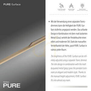 PURE SURFACE 2302-97 Brown 1xLED Pendant Light 3 PURE SURFACE 2302-97 Brown 1xLED Pendant Light small 3
