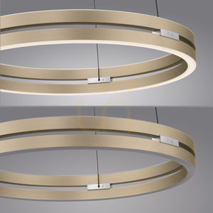 PURE E-LOOP 2550-60 Brass 2xLED Pendant Light 15 PURE E-LOOP 2550-60 Brass 2xLED Pendant Light small 15