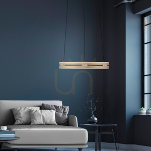 PURE E-LOOP 2550-60 Brass 2xLED Pendant Light 16 PURE E-LOOP 2550-60 Brass 2xLED Pendant Light small 16