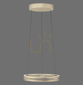 PURE E-LOOP 2550-60 Brass 2xLED Pendant Light 0 PURE E-LOOP 2550-60 Brass 2xLED Pendant Light small 0