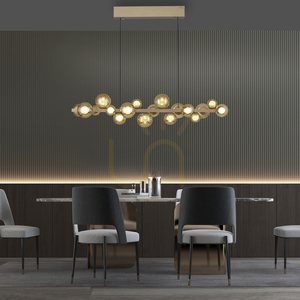 PURE E-POPUP 2557-97 Gold 18xLED Pendant Light small 17
