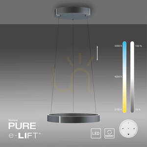 PURE E-CLIPSE 2560-15 Gray 2xLED Pendant Light 18 PURE E-CLIPSE 2560-15 Gray 2xLED Pendant Light small 18