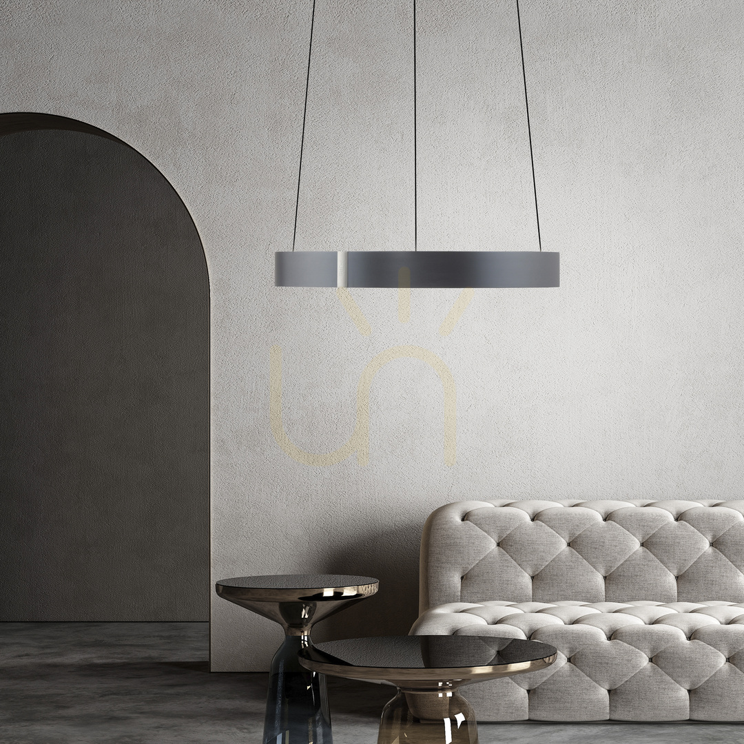 Preview PURE E-CLIPSE 2560-15 Gray 2xLED Pendant Light PURE E-CLIPSE 2560-15 Gray 2xLED Pendant Light