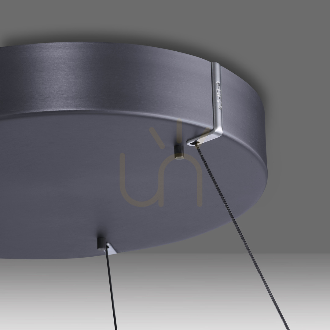 Display PURE E-CLIPSE 2560-15 Gray 2xLED Pendant Light PURE E-CLIPSE 2560-15 Gray 2xLED Pendant Light