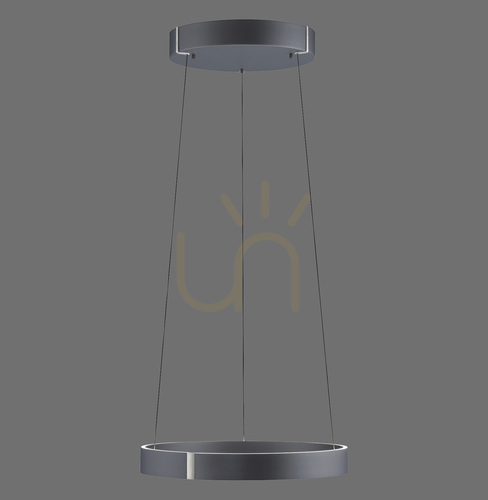 Check PURE E-CLIPSE 2560-15 Gray 2xLED Pendant Light