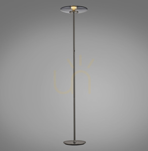 PURE VITRUM 481-15 Floor Lamp, Gray, 2xLED 0 PURE VITRUM 481-15 Floor Lamp, Gray, 2xLED small 0
