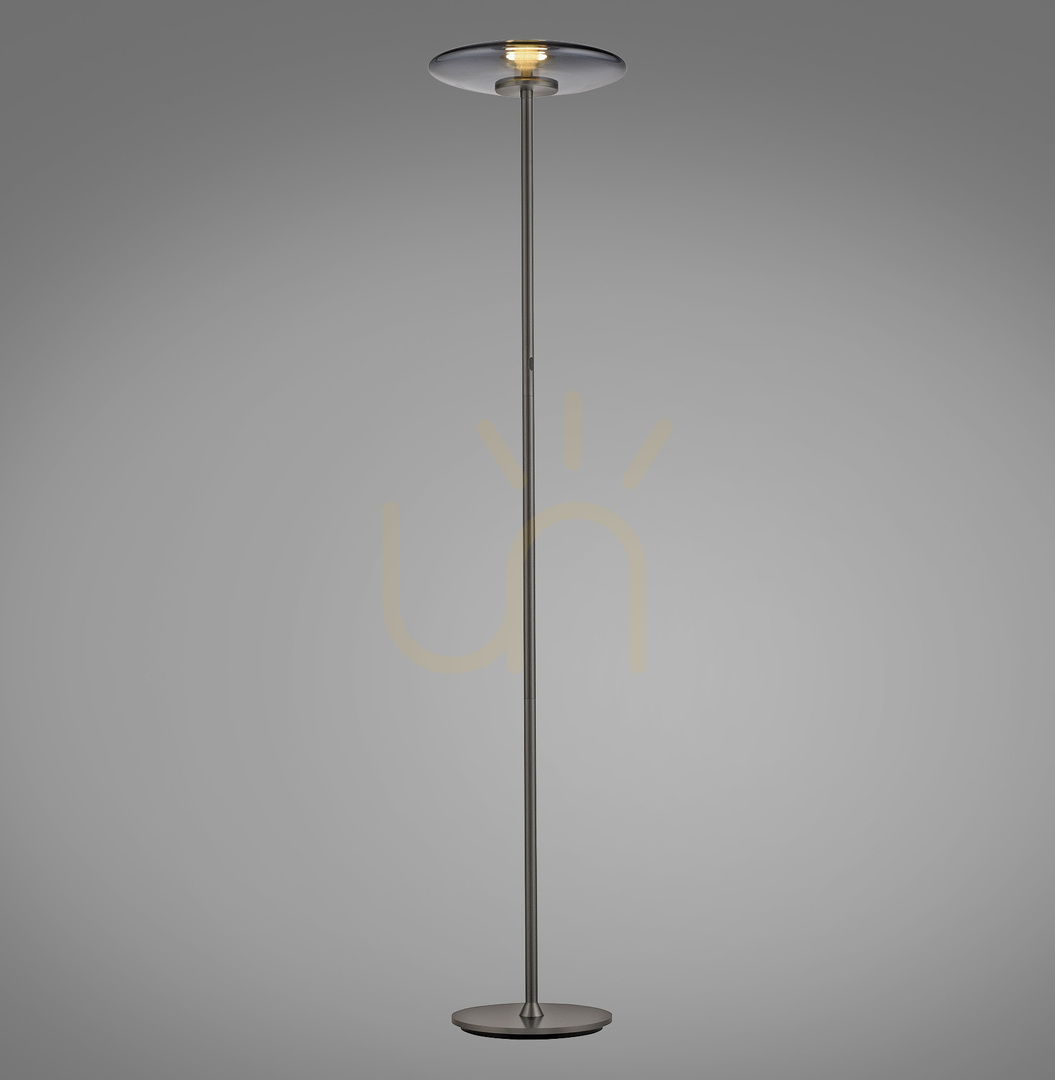 Check PURE VITRUM 481-15 Floor Lamp, Gray, 2xLED PURE VITRUM 481-15 Floor Lamp, Gray, 2xLED