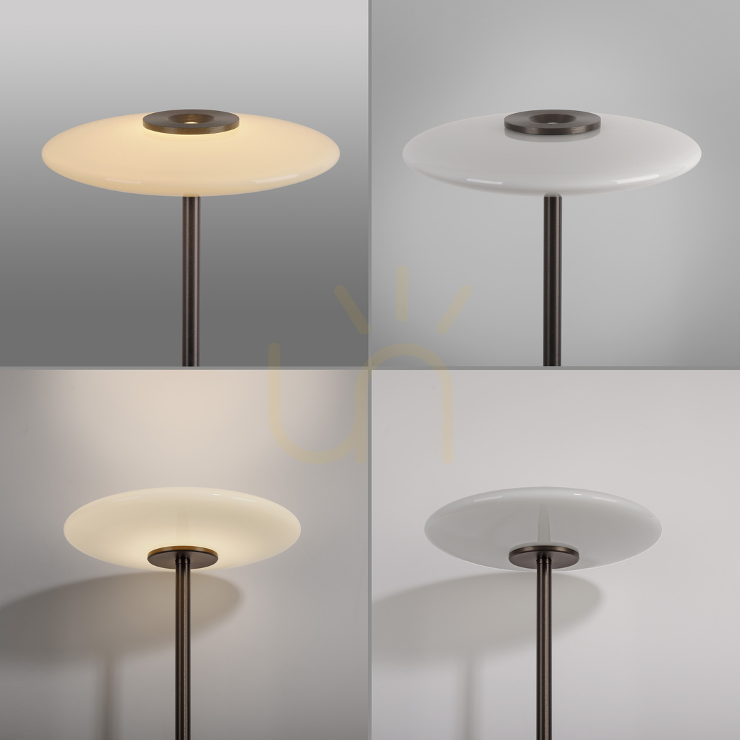 Check PURE VITRUM 481-34 Floor Lamp, Brown, 2xLED PURE VITRUM 481-34 Floor Lamp, Brown, 2xLED