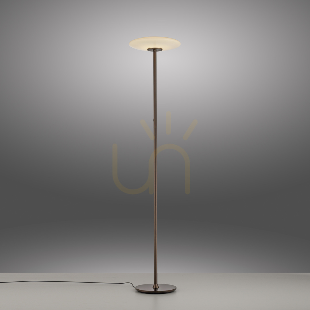 Check PURE VITRUM 481-34 Floor Lamp, Brown, 2xLED PURE VITRUM 481-34 Floor Lamp, Brown, 2xLED