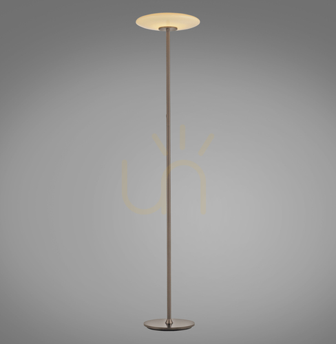 Check PURE VITRUM 481-34 Floor Lamp, Brown, 2xLED