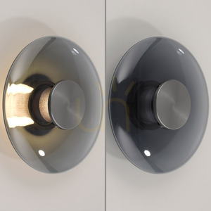 PURE VITRUM 6082-15 Wall Sconce, Gray, 1xLED 28 PURE VITRUM 6082-15 Wall Sconce, Gray, 1xLED small 28
