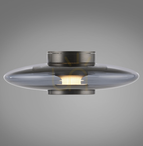 PURE VITRUM 6082-15 Wall Sconce, Gray, 1xLED 0 PURE VITRUM 6082-15 Wall Sconce, Gray, 1xLED small 0
