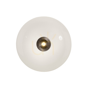 Paul Neuhaus PURE Vitrum 6083-34 brown ceiling light, 2xLED small 17