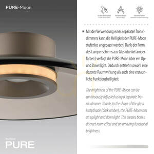 PURE MOON 6094-97 Brown Ceiling Light, 2xLED 3 PURE MOON 6094-97 Brown Ceiling Light, 2xLED small 3