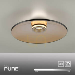 PURE MOON 6095-97 Brown Ceiling Light, 2xLED small 13