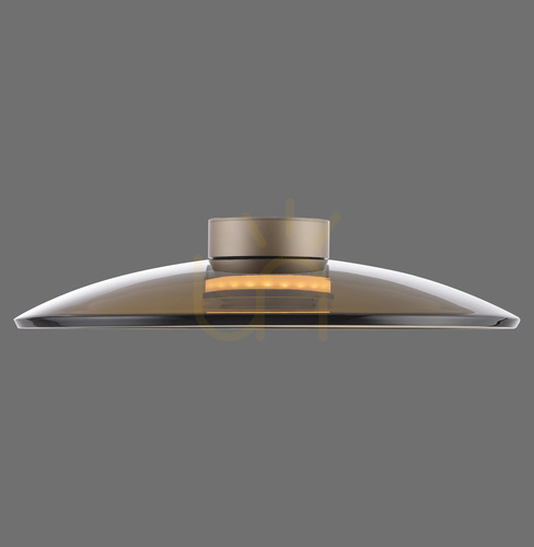 Check PURE MOON 6095-97 Brown Ceiling Light, 2xLED
