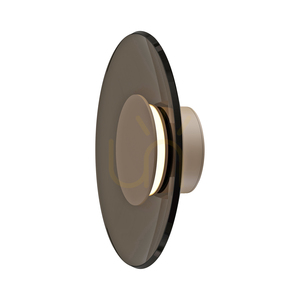 PURE MOON 9594-97 Wall Sconce, Brown, 1xLED small 9
