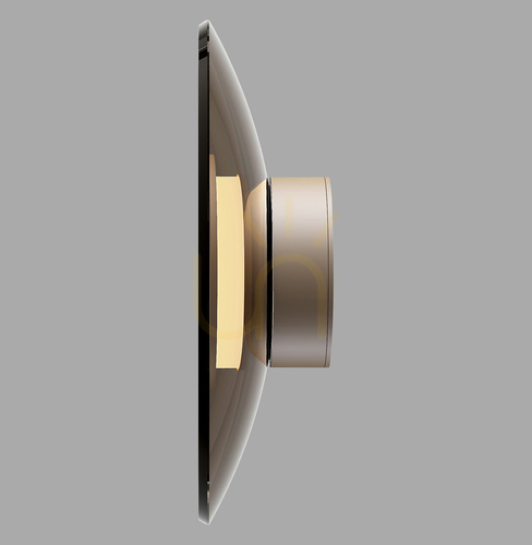 Check PURE MOON 9594-97 Wall Sconce, Brown, 1xLED