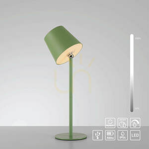 BOTERIA 19251-43 Green 1xLED Table Lamp small 24