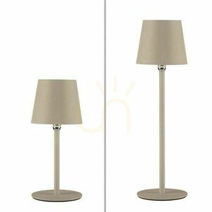 BOTERIA 19251-39 Table Lamp, Sand, 1xLED small 6