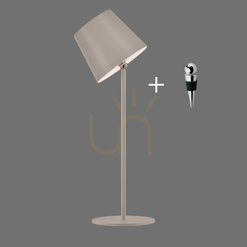 Check BOTERIA 19251-39 Table Lamp, Sand, 1xLED