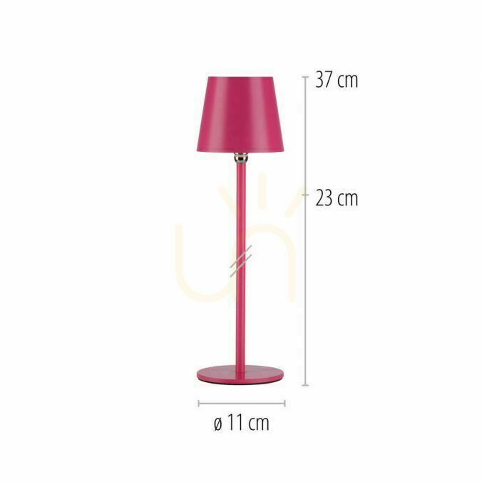Check BOTERIA 19251-87 Table Lamp, Pink, 1xLED BOTERIA 19251-87 Table Lamp, Pink, 1xLED