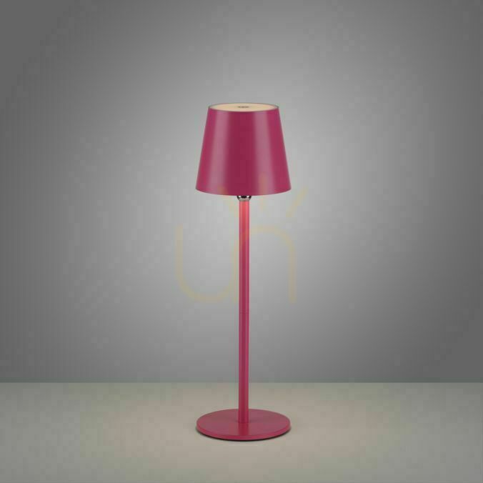 Show BOTERIA 19251-87 Table Lamp, Pink, 1xLED BOTERIA 19251-87 Table Lamp, Pink, 1xLED