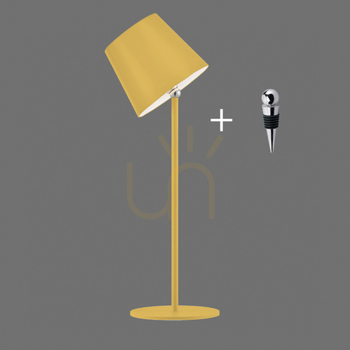 Check BOTERIA 19251-81 Table Lamp, Yellow, 1xLED