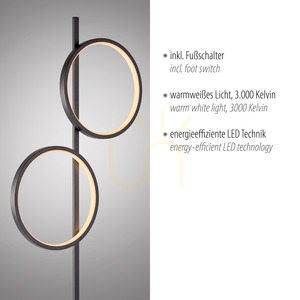 MINI RITUS 15396-18 Floor Lamp, Black, 2xLED 3 MINI RITUS 15396-18 Floor Lamp, Black, 2xLED small 3