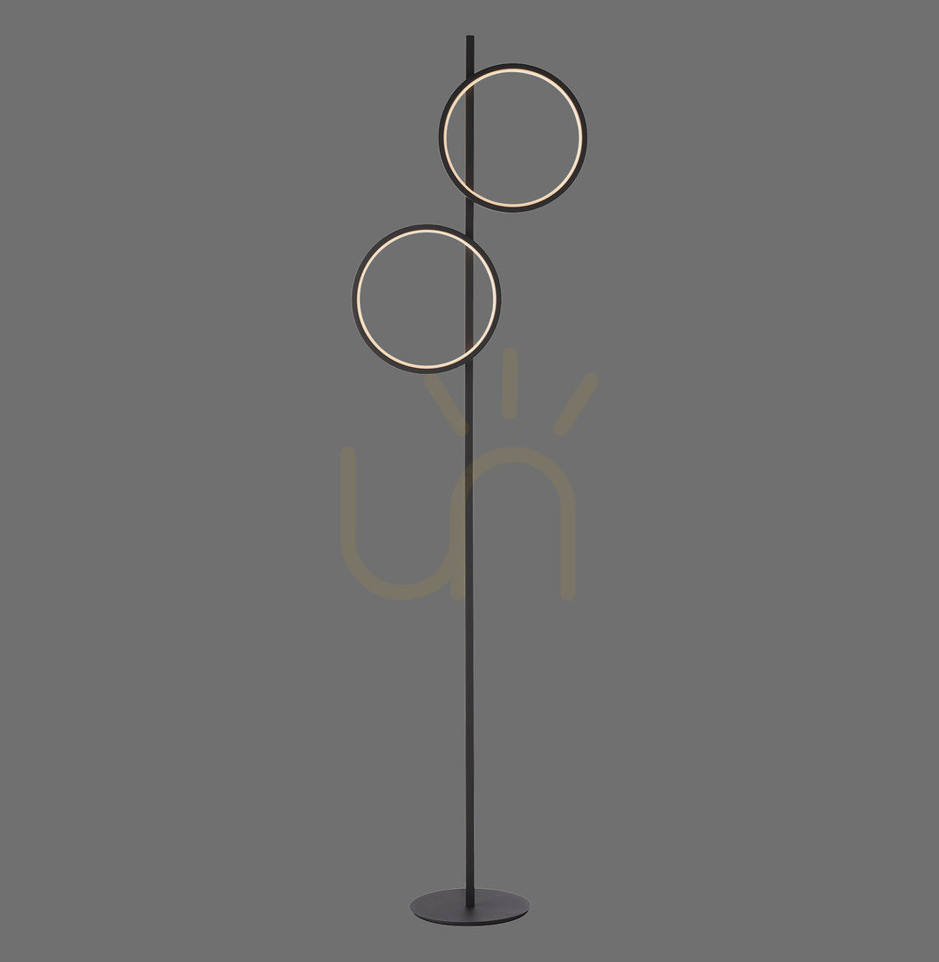 Check MINI RITUS 15396-18 Floor Lamp, Black, 2xLED MINI RITUS 15396-18 Floor Lamp, Black, 2xLED