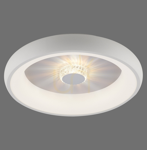 Check VERTIGO 14384-16 Ceiling Light, White, 1xLED