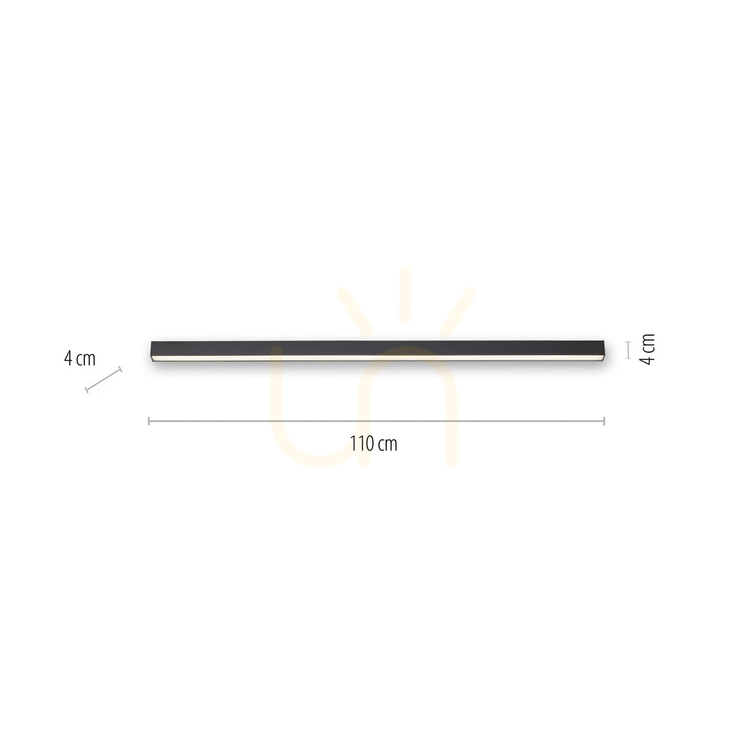 Preview PURE-LINES 6021-13 Ceiling Light, Anthracite, 1xLED PURE-LINES 6021-13 Ceiling Light, Anthracite, 1xLED