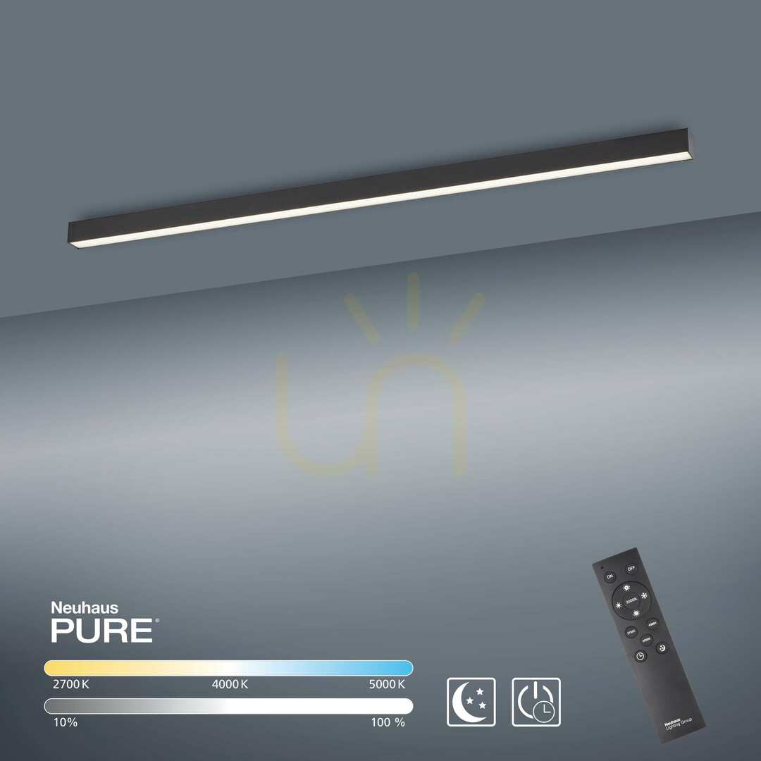 Display PURE-LINES 6021-13 Ceiling Light, Anthracite, 1xLED PURE-LINES 6021-13 Ceiling Light, Anthracite, 1xLED