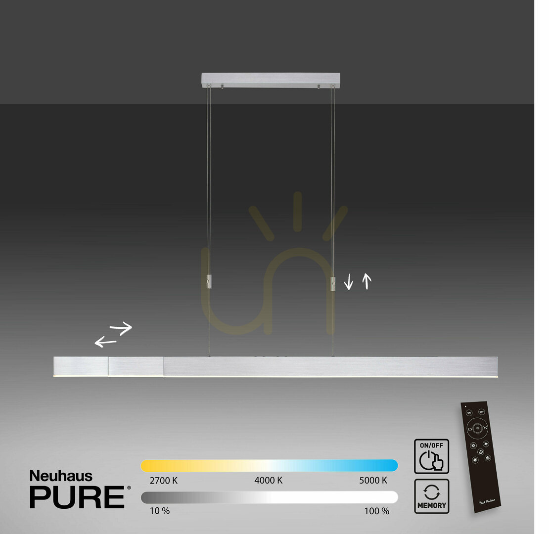 Check PURE-MOTO 2525-95 Silver 3xLED Pendant Light PURE-MOTO 2525-95 Silver 3xLED Pendant Light
