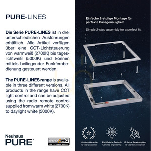 PURE-LINES 6023-95 Silver Ceiling Light, 1xLED 3 PURE-LINES 6023-95 Silver Ceiling Light, 1xLED small 3