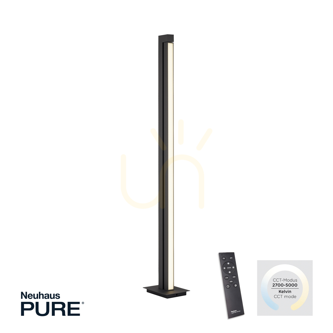 View PURE-LINES 421-13 Floor Lamp, Anthracite, 1xLED PURE-LINES 421-13 Floor Lamp, Anthracite, 1xLED