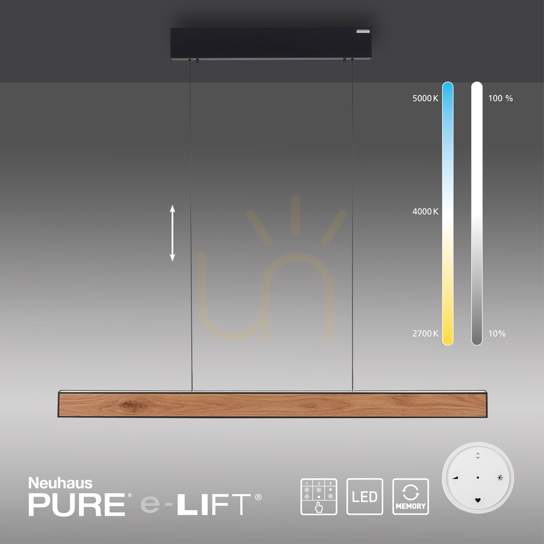 Preview PURE E-MOTION 2570-79 Black 2xLED Pendant Light PURE E-MOTION 2570-79 Black 2xLED Pendant Light