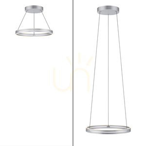 PUREE-LOOP 2551-95 Silver 2xLED Pendant Light 13 PUREE-LOOP 2551-95 Silver 2xLED Pendant Light small 13