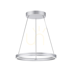 PUREE-LOOP 2551-95 Silver 2xLED Pendant Light 7 PUREE-LOOP 2551-95 Silver 2xLED Pendant Light small 7