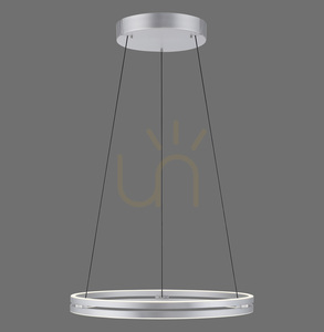 PUREE-LOOP 2551-95 Silver 2xLED Pendant Light 0 PUREE-LOOP 2551-95 Silver 2xLED Pendant Light small 0