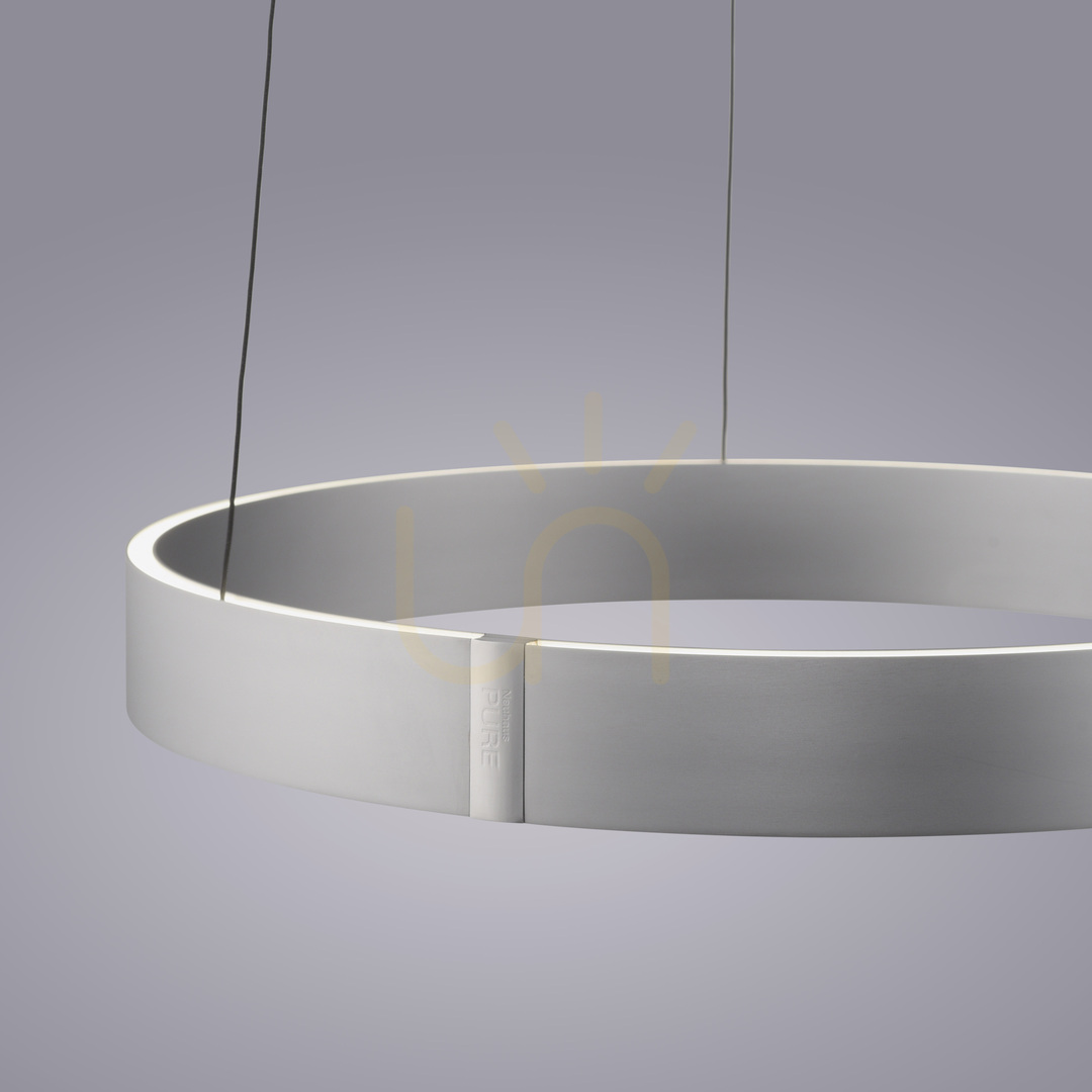 Check PURE E-CLIPSE 2560-95 Silver 2xLED Pendant Light PURE E-CLIPSE 2560-95 Silver 2xLED Pendant Light