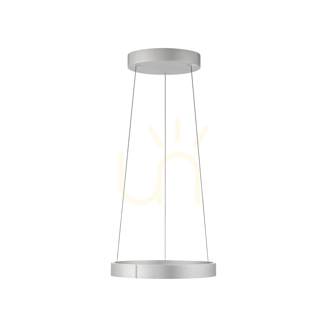 Check PURE E-CLIPSE 2560-95 Silver 2xLED Pendant Light PURE E-CLIPSE 2560-95 Silver 2xLED Pendant Light