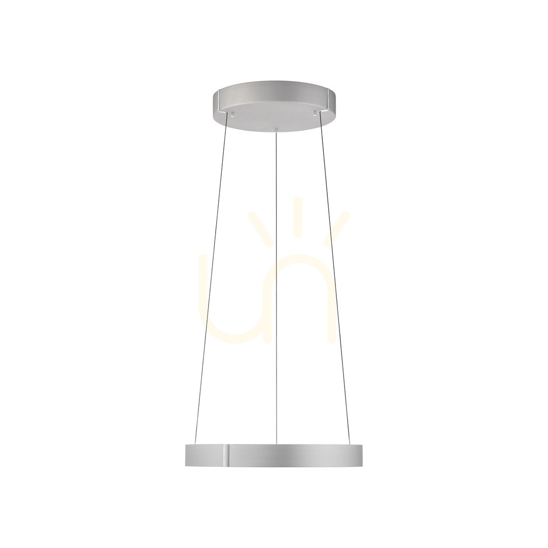 View PURE E-CLIPSE 2560-95 Silver 2xLED Pendant Light PURE E-CLIPSE 2560-95 Silver 2xLED Pendant Light