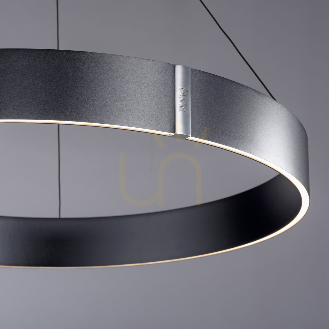 Check PURE E-CLIPSE 2561-15 Gray 2xLED Pendant Light PURE E-CLIPSE 2561-15 Gray 2xLED Pendant Light