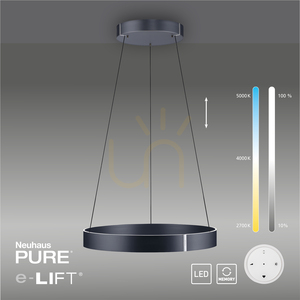 PURE E-CLIPSE 2561-15 Gray 2xLED Pendant Light 12 PURE E-CLIPSE 2561-15 Gray 2xLED Pendant Light small 12