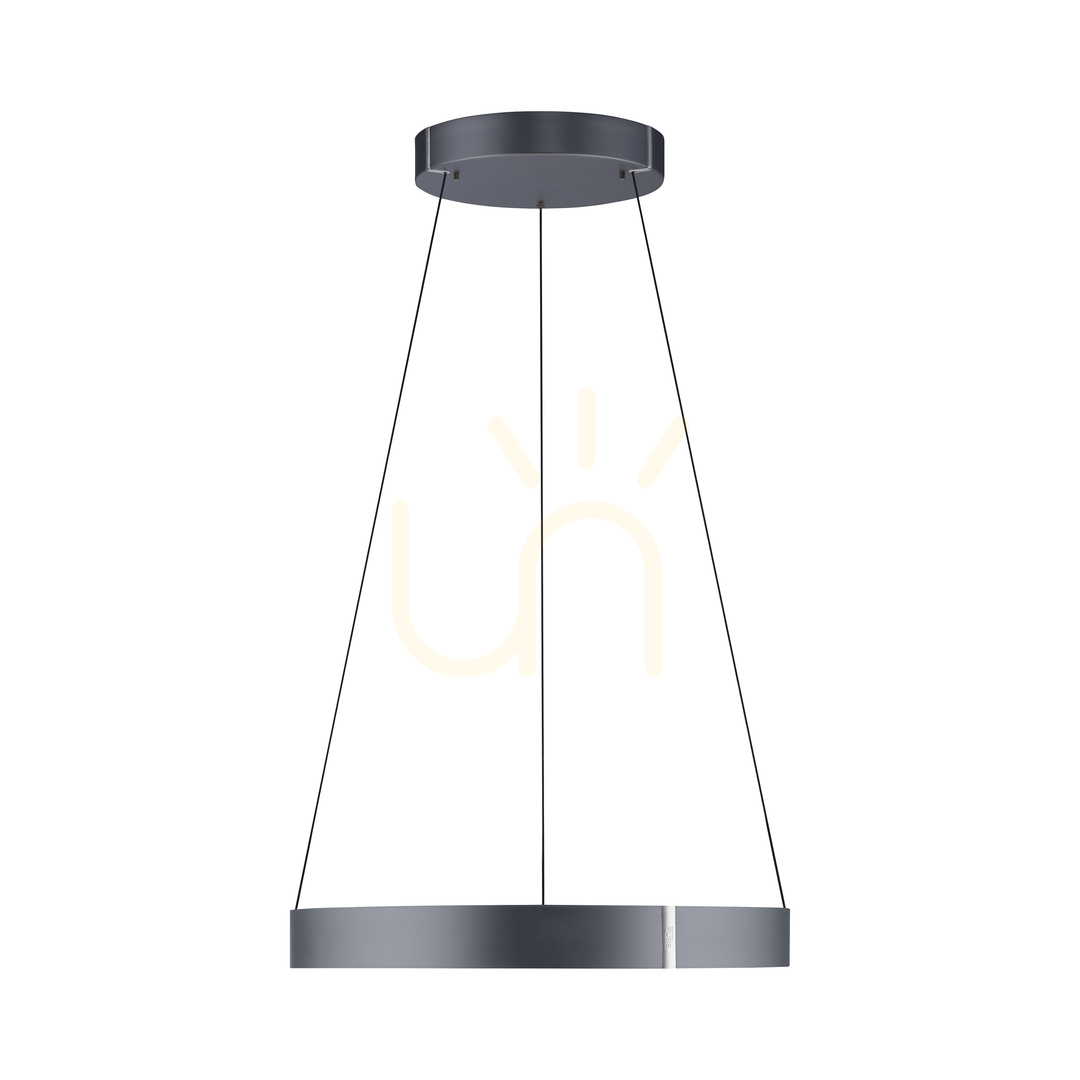 Preview PURE E-CLIPSE 2561-15 Gray 2xLED Pendant Light PURE E-CLIPSE 2561-15 Gray 2xLED Pendant Light