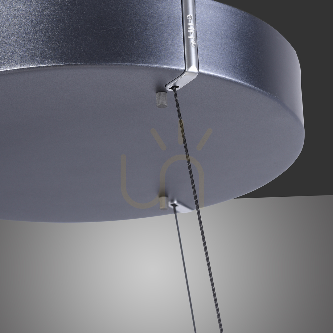 Show PURE E-CLIPSE 2561-15 Gray 2xLED Pendant Light PURE E-CLIPSE 2561-15 Gray 2xLED Pendant Light