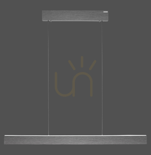 Check PURE E-MOTION 2570-15 Gray 2xLED Pendant Light