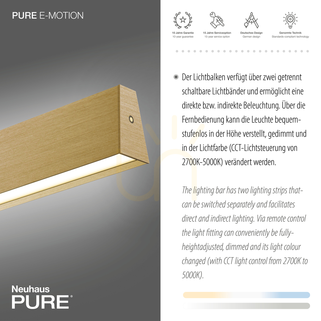 Check PURE E-MOTION 2570-60 Brass 2xLED Pendant Light PURE E-MOTION 2570-60 Brass 2xLED Pendant Light