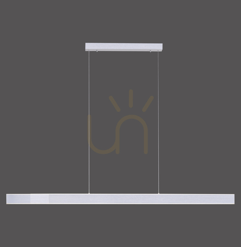 Check PURE-LUME2738-95 Silver 1xLED Pendant Light
